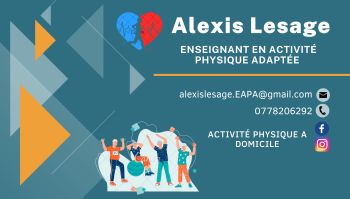 Alexis LESAGE - Sport Santé Domicile